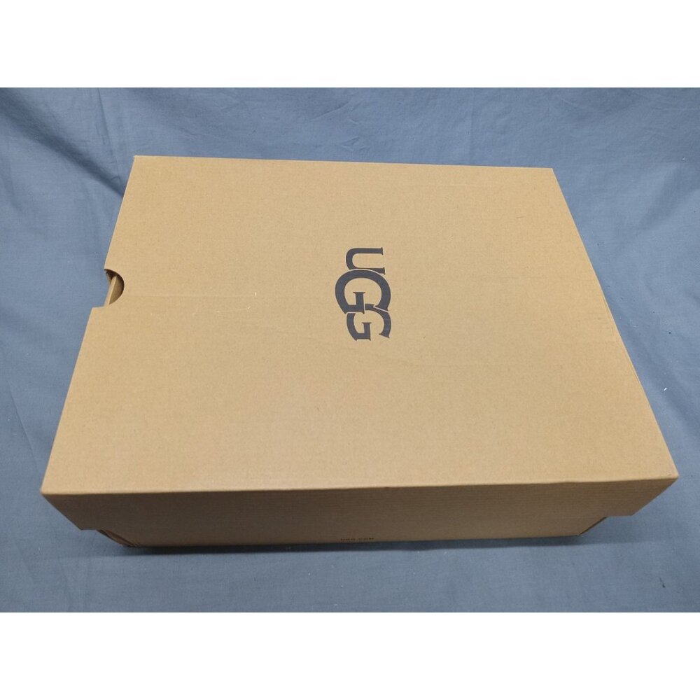 UGG Girls K Goldenglow Slide Slip-on Dark Brown Sand Size 6 NEW IN BOX! - Picture 13 of 13